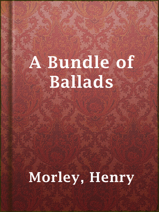 Cover of A Bundle of Ballads